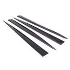 Carbon Fiber Side Skirt Trim Strip for Chevrolet Corvette C8 Stingray Coupe