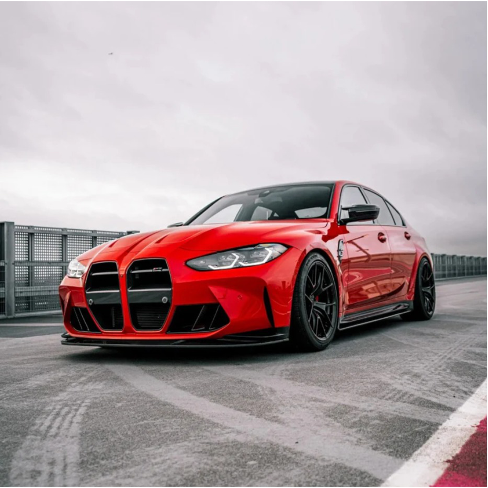 R-Style Dry Carbon Fiber Aero Dynamic Kit for BMW G80 M3