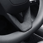 Alcantara Steering Wheel Panel Kit for Model 3 Highland / Y Juniper | 2 Options