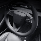 Alcantara Steering Wheel Panel Kit for Model 3 Highland / Y Juniper | 2 Options