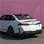 Pre-Preg Carbon Fiber SQ Style Rear Roof Spoiler for BMW G60 5 Series G90 M5