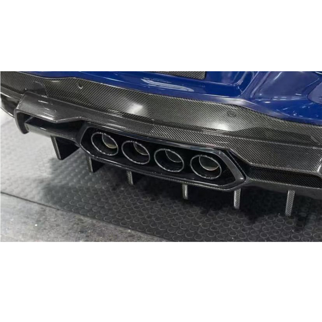 Dry Carbon Fiber Rear Diffuser for Chevrolet Corvette C8 Z06 ZR1