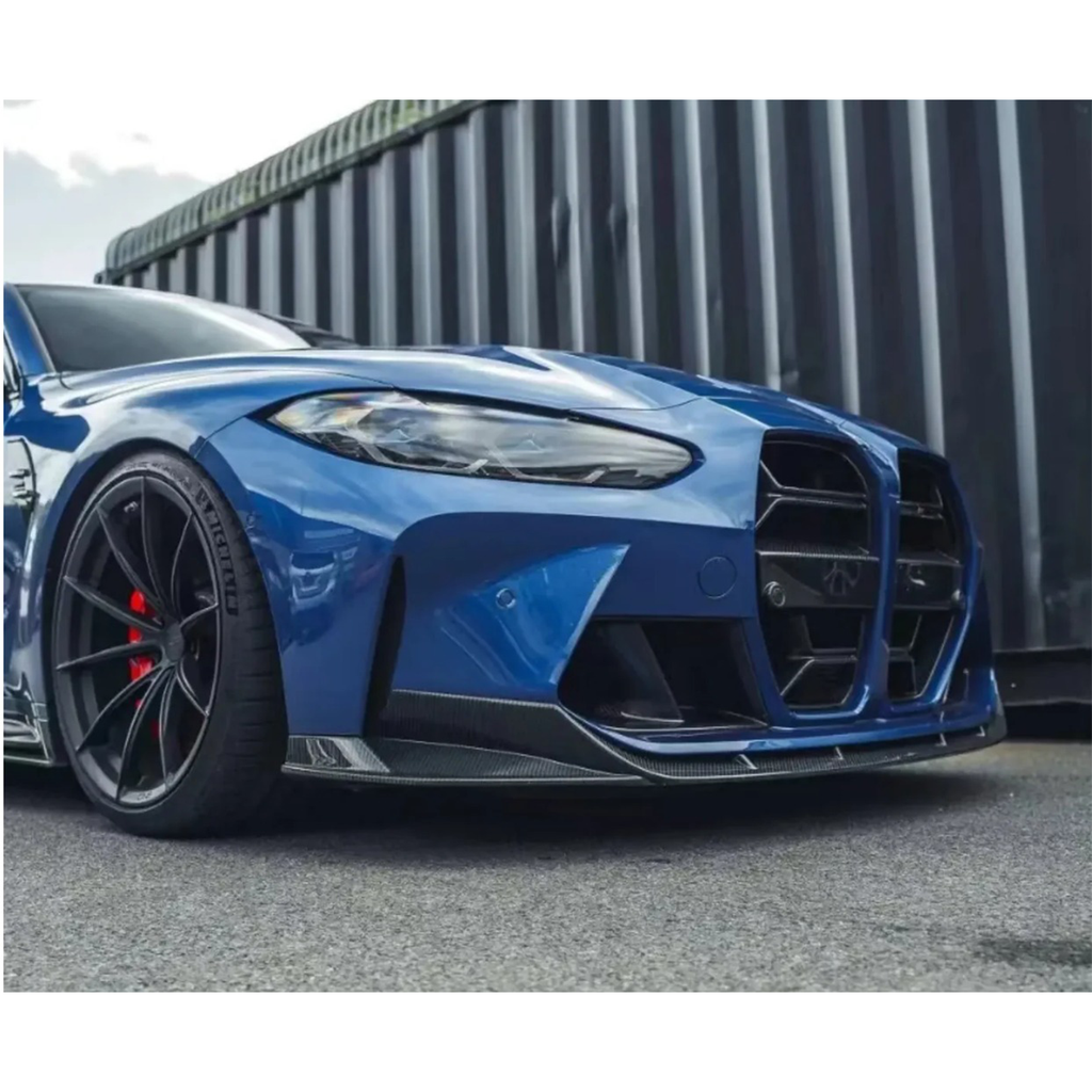 Pre-Preg CT Style Carbon Fiber Front Lip for BMW G80 M3 G82 G83 M4