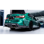 Carbon Fiber V2 Rear Diffuser & Canards for BMW G80 M3