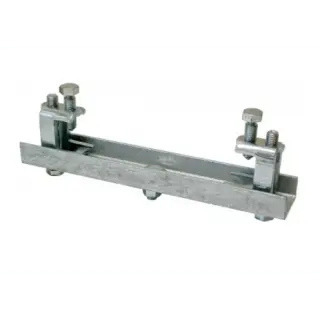 Type B 14" Adjustable Beam Attachment Galvanized Steel