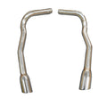 Racing Exhaust Rear Axleback Pipes for 03-08 Jaguar S-Type Performance Sound