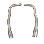 Racing Exhaust Rear Axleback Pipes for 03-08 Jaguar S-Type Performance Sound