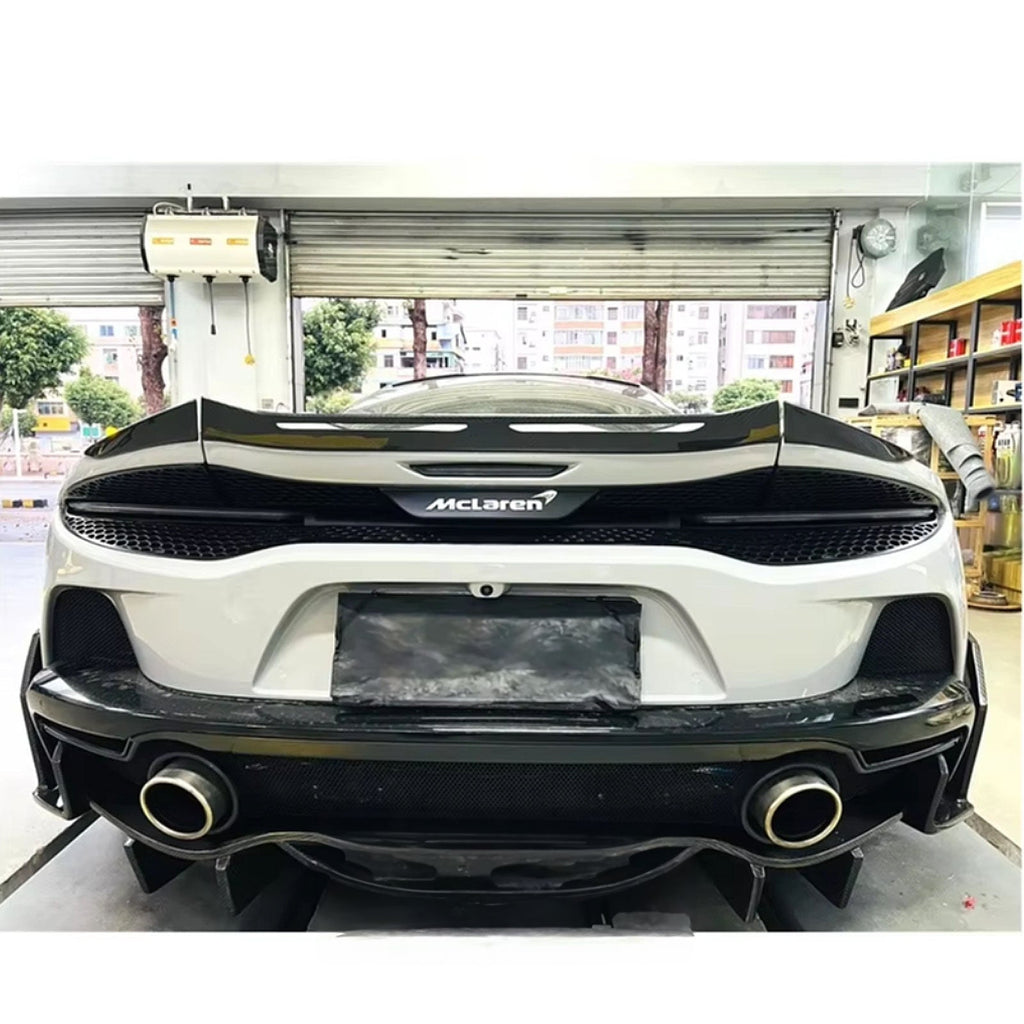 MWD Style Dry Carbon Fiber Trunk Wing Spoiler for McLaren GT