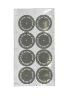 Kidde Miniature Sampling Point Labels Grey Durable Safety Tags