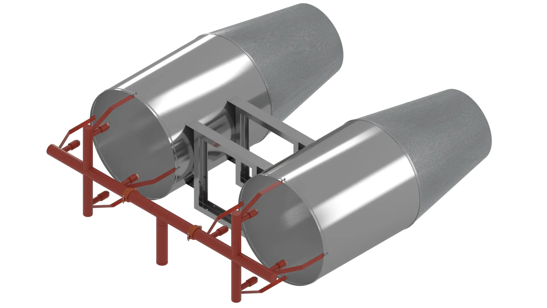 VGH10000 High Expansion Foam Generator Stainless Steel 3"