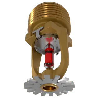 Viking VK2021 K8.0 Standard Response Pendent Fire Sprinkler Brass Durable