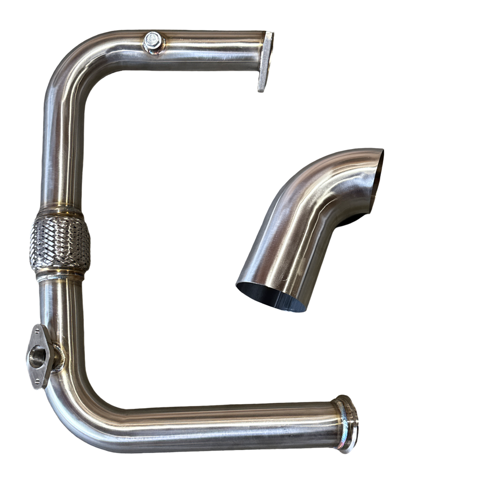 T4 Turbo Hotparts Crossover Exhaust Kit Vortec 4.8 5.3 6.0 LSX Silverado Sierra