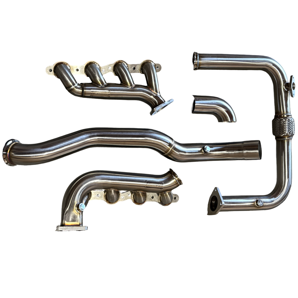 T4 Turbo Hotparts Crossover Exhaust Kit Vortec 4.8 5.3 6.0 LSX Silverado Sierra