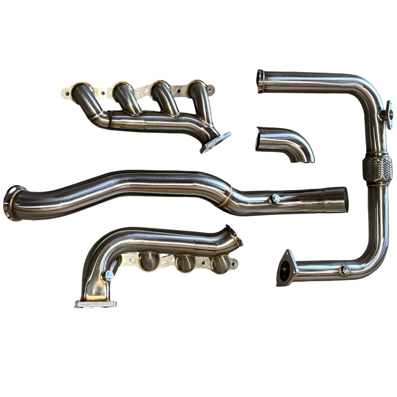 T4 Turbo Hotparts Crossover Exhaust Kit Vortec 4.8 5.3 6.0 LSX Silverado Sierra
