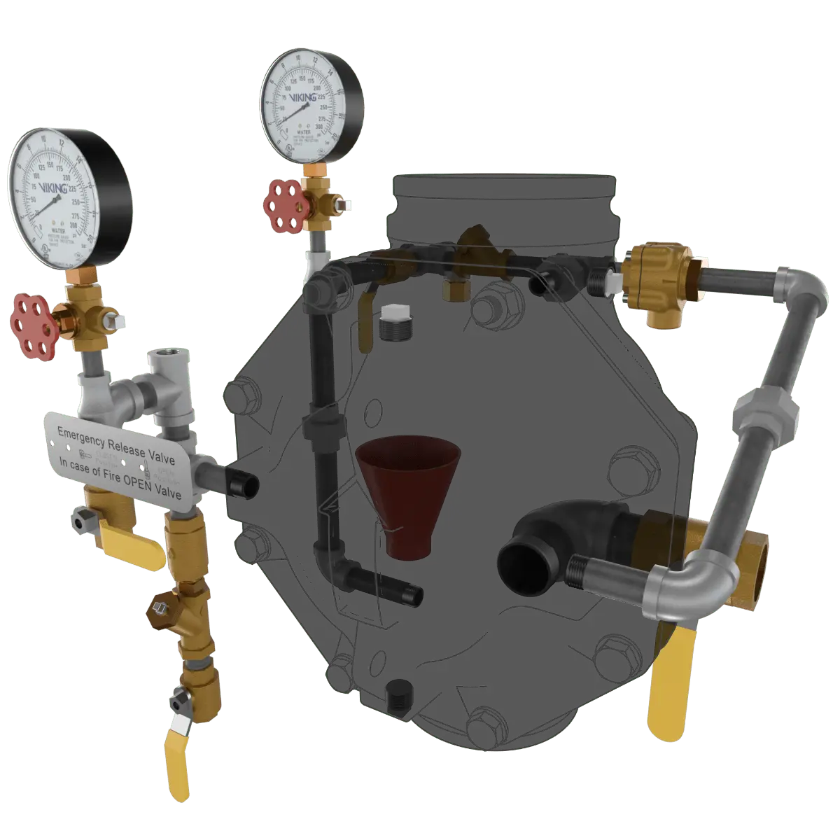 Viking VXD Deluge Hydraulic Release Valve System