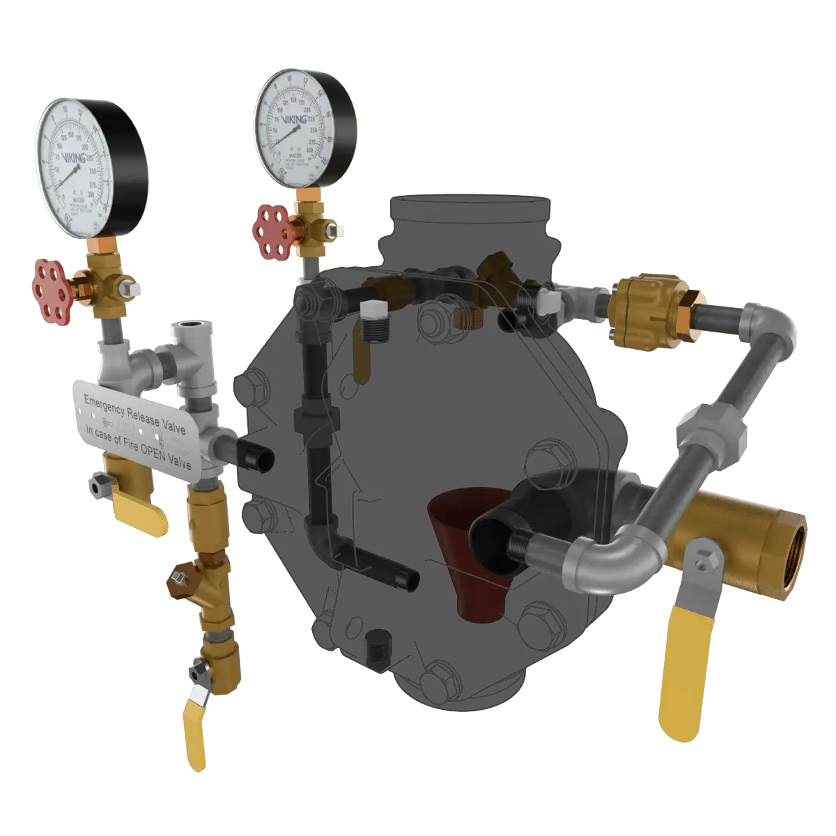 Viking VXD Deluge Hydraulic Release Valve System