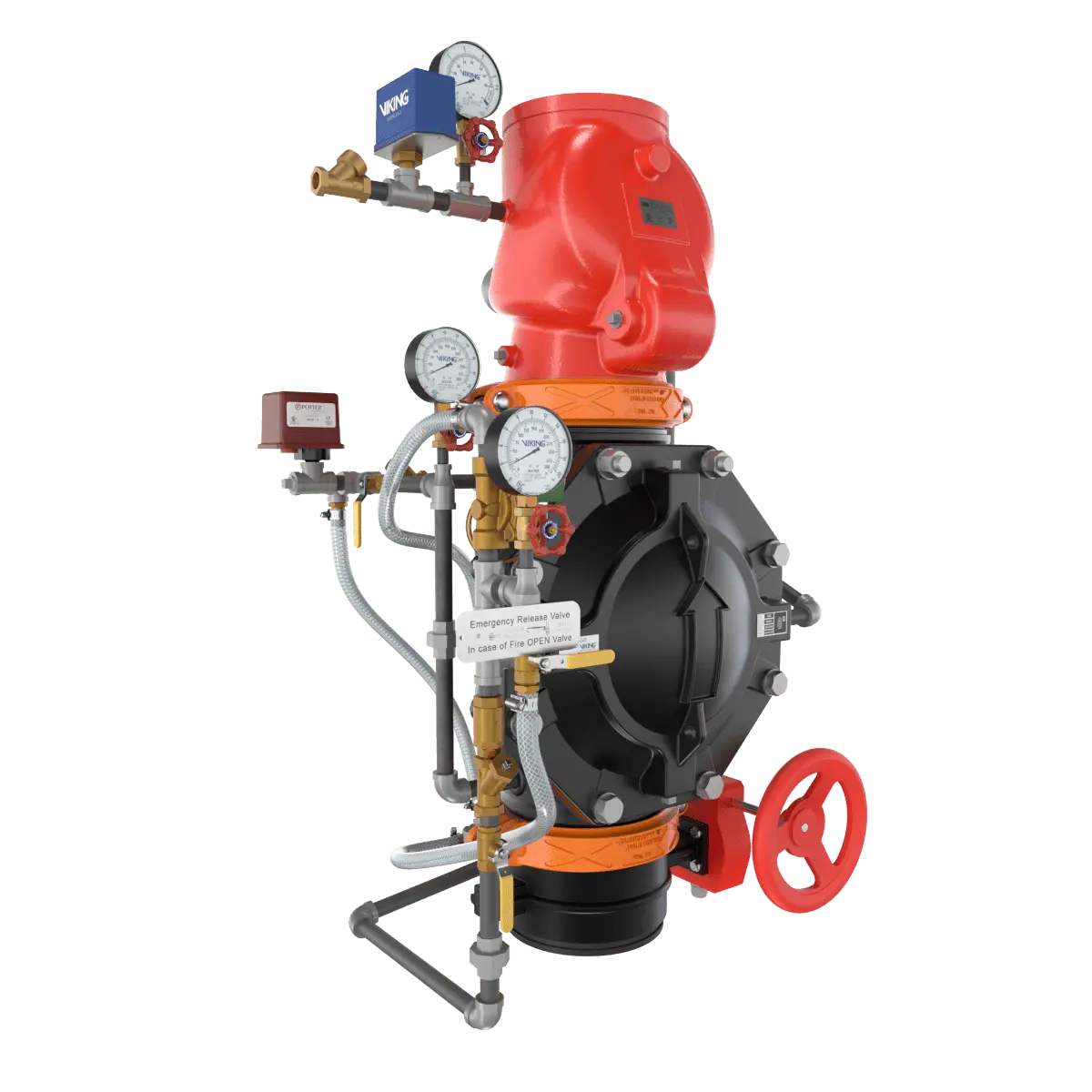 Viking VXD Double Interlock Preaction Fire Protection System  - Loose Trim
