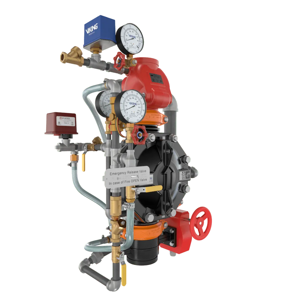 Viking VXD Double Interlock Preaction Fire Protection System  - Loose Trim