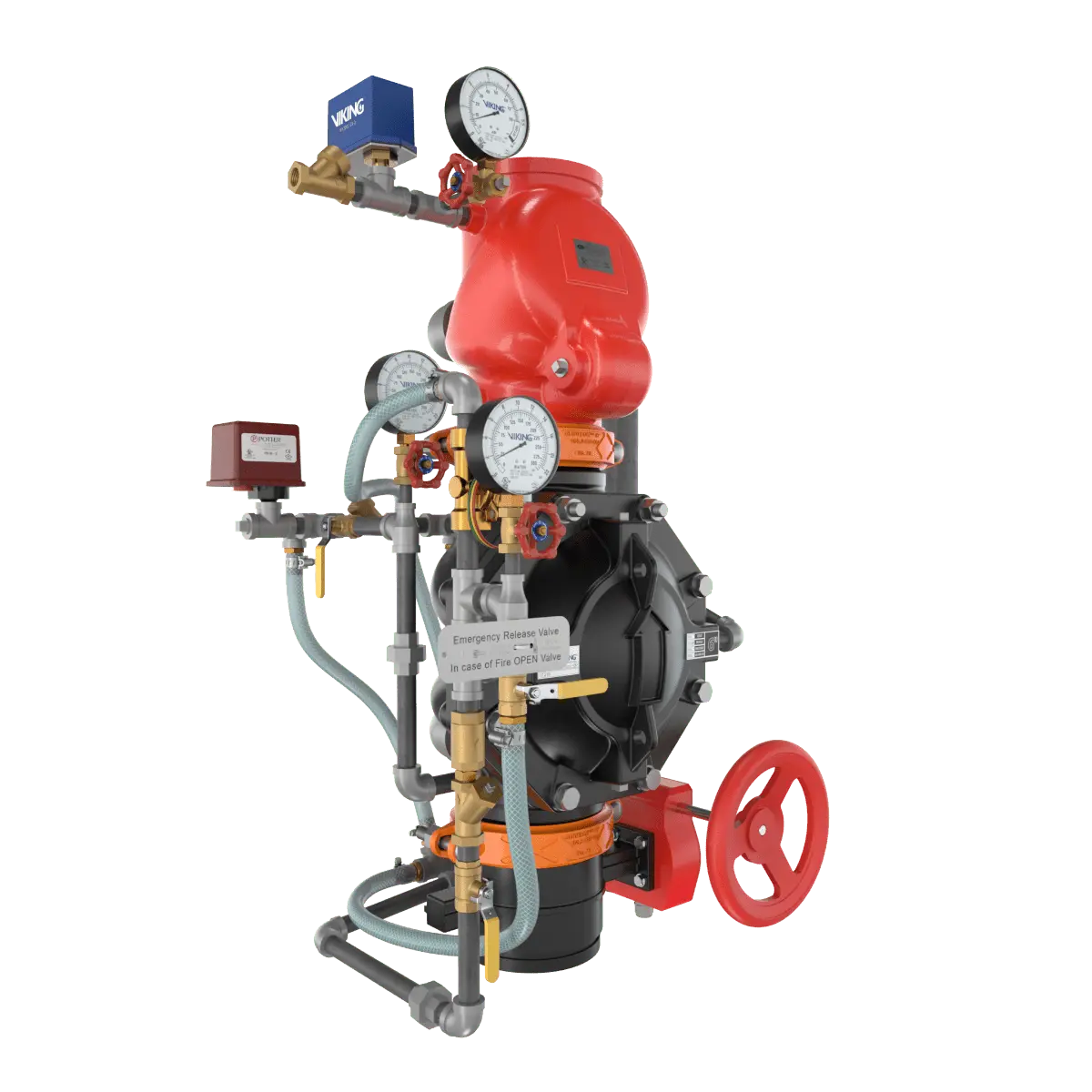 Viking VXD Double Interlock Preaction Fire Protection System  - Loose Trim