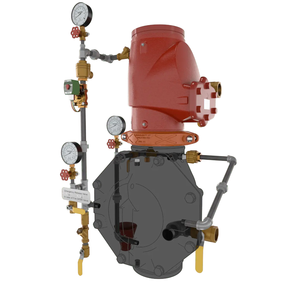 Viking VXD Preaction Double Interlock Release System Durable