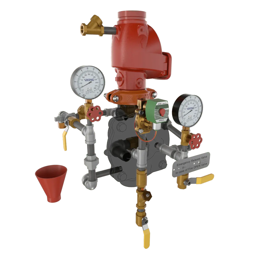 Viking VXD Preaction Fire System with Monitored Electric Release