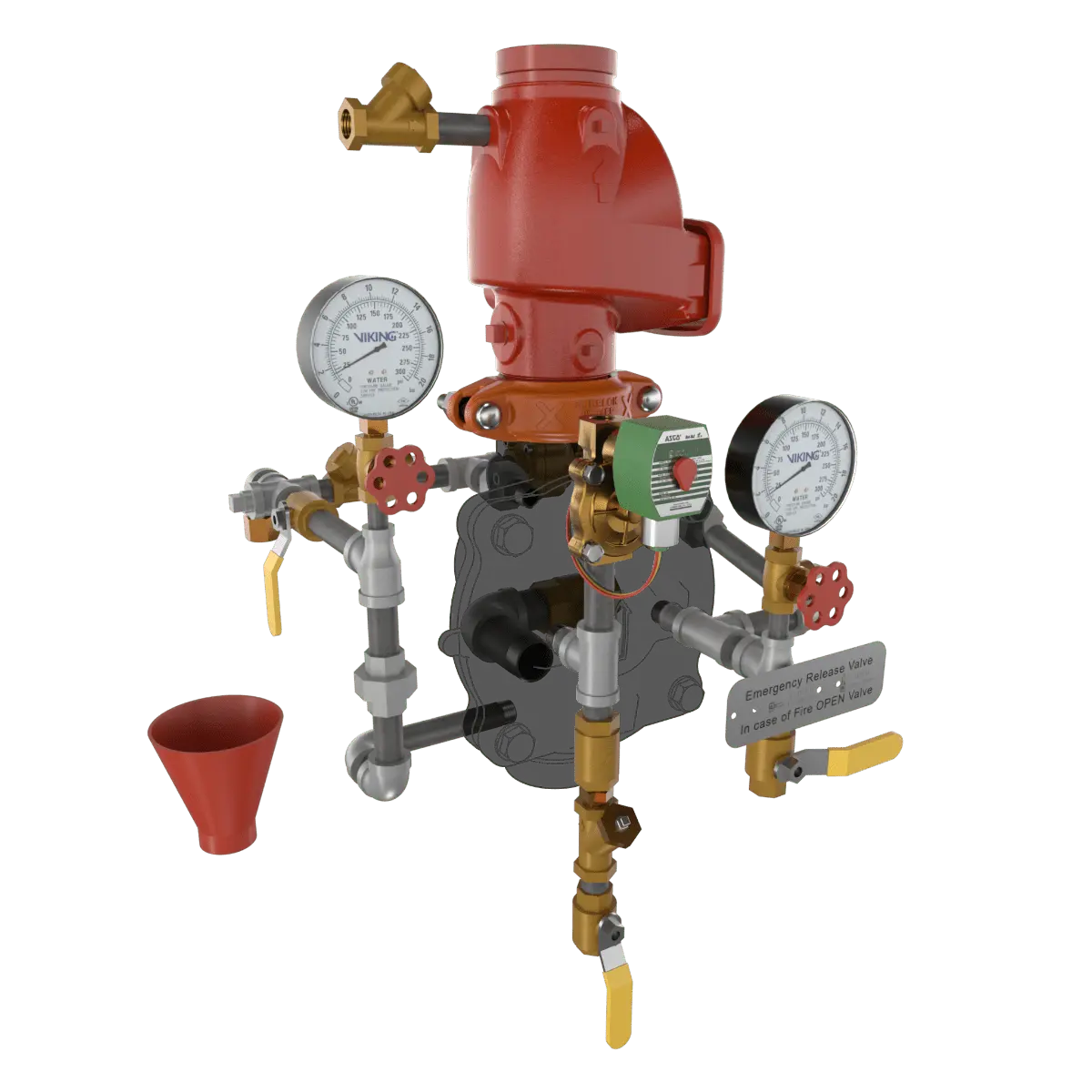 Viking VXD Preaction Fire System with Monitored Electric Release