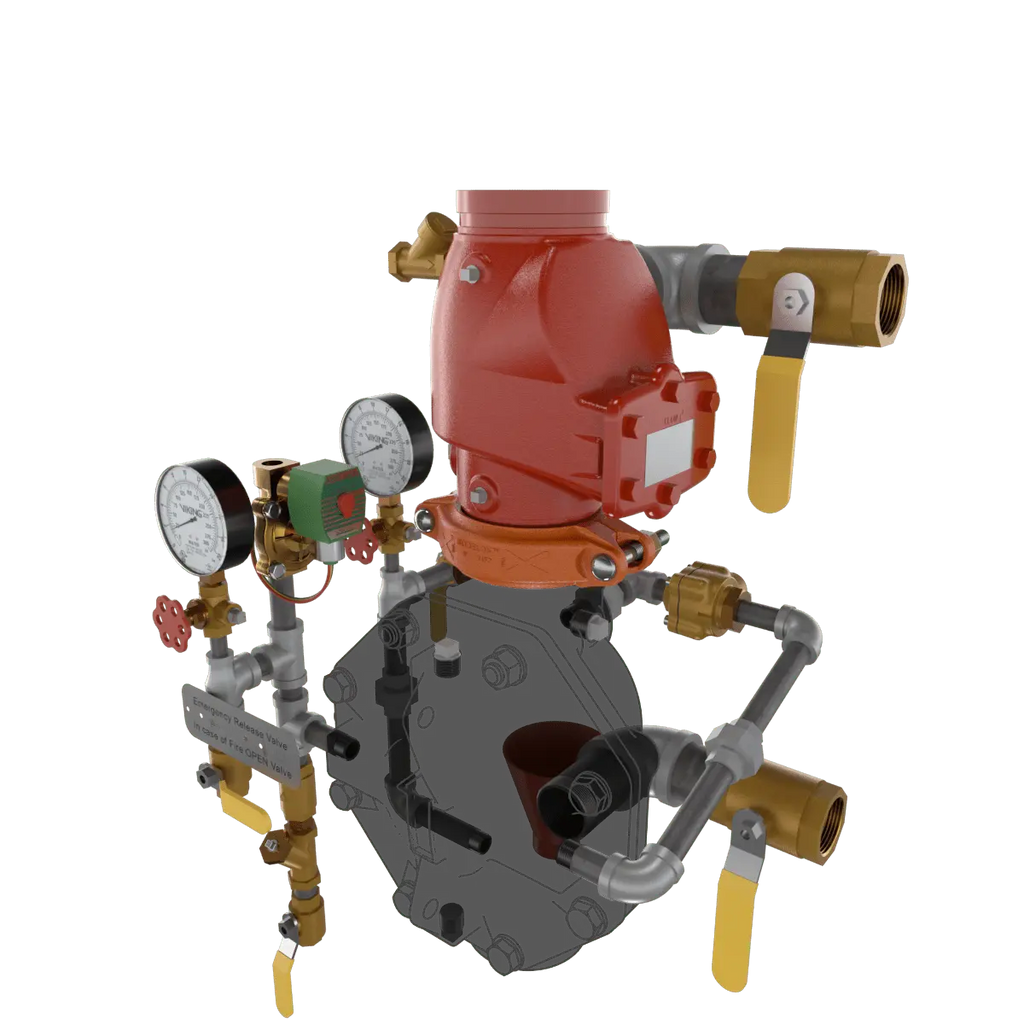Viking VXD Preaction Fire System with Monitored Electric Release