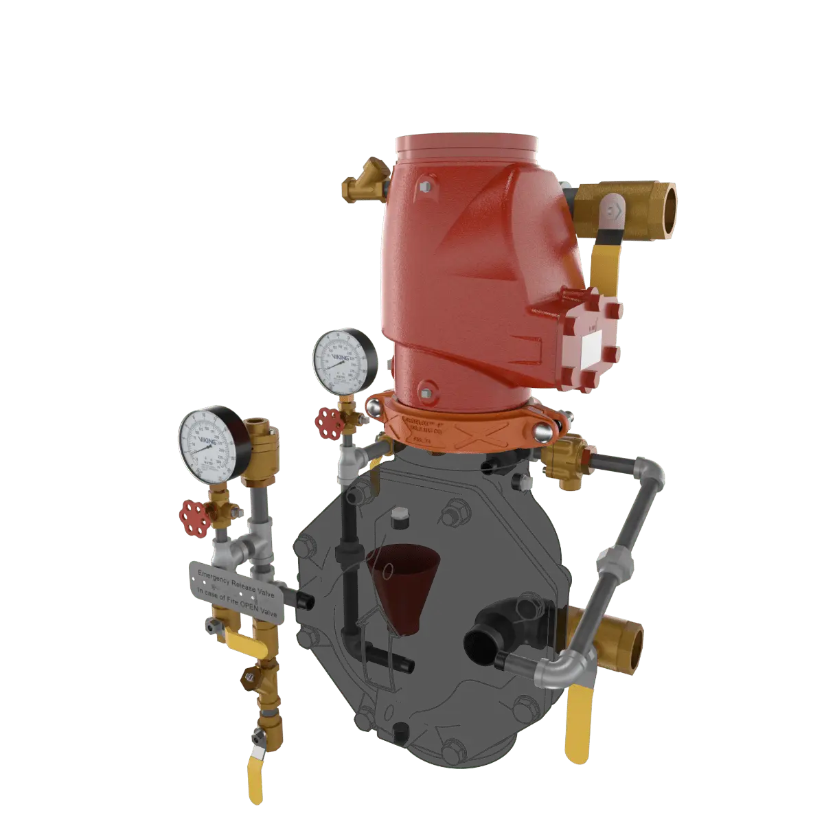 Viking VXD Preaction Pneumatic Release Trim System
