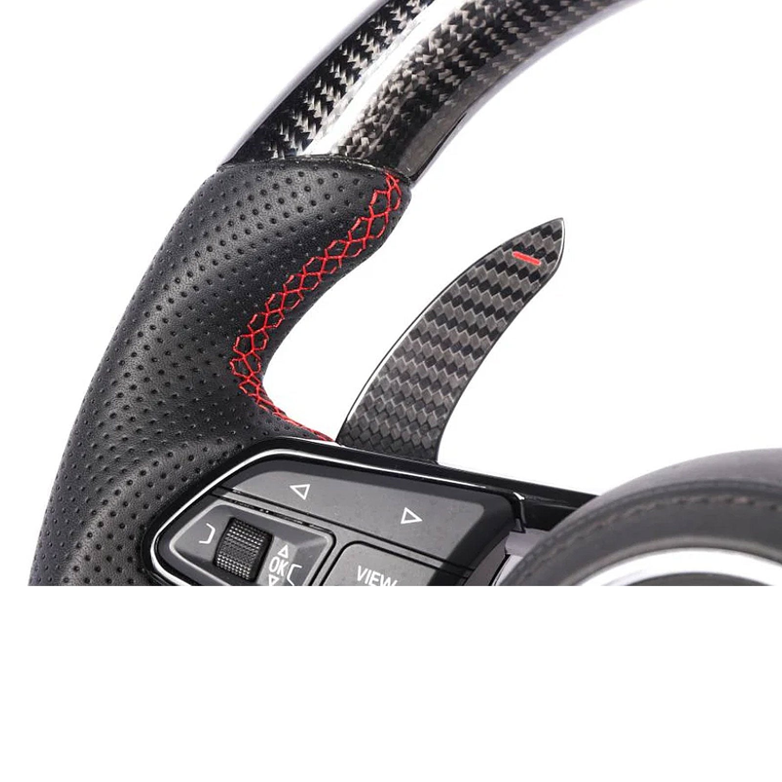 Carbon Fiber Steering Wheel Replacement for Audi R8