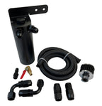 Universal Oil Catch Can XL 2Port -8AN + Mounting Bracket Kit + Filter 7.50z